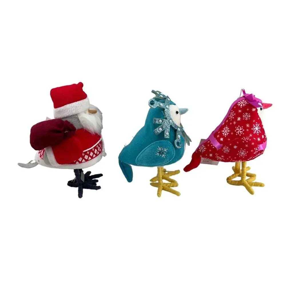 2022 Target Wondershop Winter Birds Featherly Friends Lot of 3